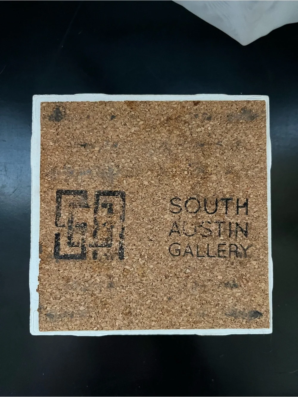 Set of 4 Ceramic Tile Coasters - Austin Texas Murals - South Austin Gallery